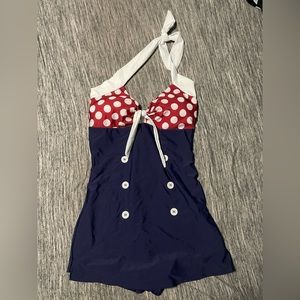 Pin up style swimsuit